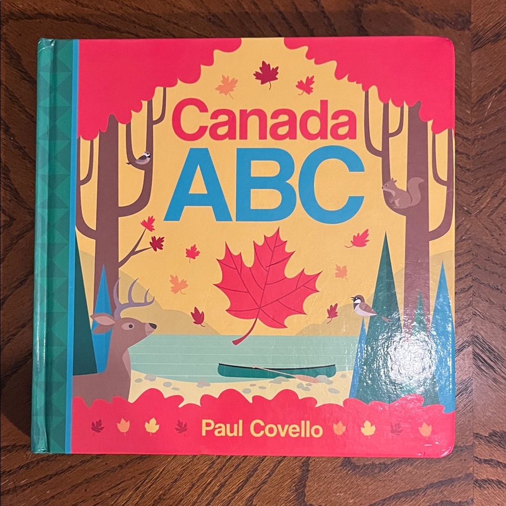 Canada kids book | Canada ABC large Board Book